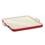Tasty Non-Stick Cast Aluminum Griddle Grill Pan