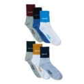 Levi’s Men’s Colorblocked Shorty Cut Socks, 6-Pack