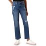 Jordache Girls BCI Cotton High Rise Vintage Straight Ankle Jean (Size: 7 in Dark Enzyme) @ $4.00