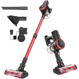 Moosoo Cordless Vacuum 4-in-1 Stick Vacuum Cleaner