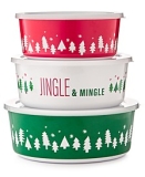 Printed 3-Pc. Nesting Container & Lid Set, Created for Macy’s @ $15.99