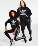 Women’s Essentials 3-Stripe Full Length Cotton Leggings, XS-4X @ $24.00