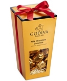 Holiday Milk Chocolate Caramel Gift Bucket Box, 30 Piece (A $25 Value) @ $16.99