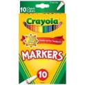 Crayola 10ct Kids Fine Line Markers, Classic Colors @ $0.99