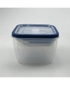 10 Piece Square Plastic Food Storage Container with Vented Lid Set