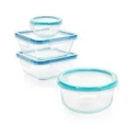 Snapware Total Solution 8-Pc. Glass Storage Container Set @ $15.03