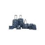 SOLITE 8-Piece Bias Stripe Luggage Set
