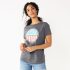 Women’s Croft & Barrow® Ruffle Placket Henley Top