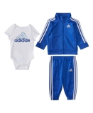 Baby Boys Classic Tricot Tracksuit and Bodysuit, 3 Piece Set
