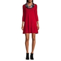 by&by Juniors Long Sleeve Shift Dress @ $27.99
