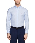 Men’s Flex Slim Fit Wrinkle Free Stretch Pinpoint Oxford Dress Shirt @ $34.00