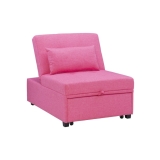 Boone Polyester Convertible Lounge Chair (75.5