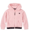 Big Girls Sherpa Zip-Up Hooded Sweatshirt @ $19.99