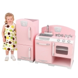 KidKraft Retro Kitchen & Refrigerator Play Set