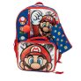Super Mario Bros. 5 Piece Backpack & Lunch Box Set