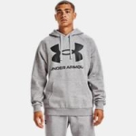 Under Armour Mens Rival Fleece Big Logo Hoodie @ $20.00