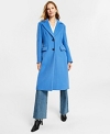 Women’s Single-Breasted Wool Blend Coat, Created for Macy’s @ $127.99