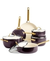 Padova Healthy Ceramic Nonstick Cookware Set, 10 Piece @ $189.99