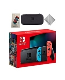 Switch Gaming Console With Neon Blue Joy-Con Controllers & 3 piece Accessories kit @ $323.10