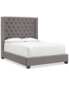 Monroe II Upholstered Queen Bed, Created for Macy’s
