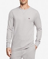 Men’s Waffle-Knit Long-Sleeve Crewneck Top @ $21.99