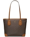 Logo Eva Medium Top Zip Tote @ $89.00