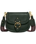 Glovetanned Leather Beat Saddle Bag with Webbing Strap @ $275.00