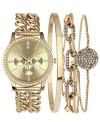 Women’s Bracelet Watch 36m Gift Set, Created for Macy’s @ $19.99