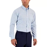 Club Room Mens Regular Fit Boledo Plaid Traveler Dress Shirt @ $16.50