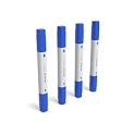 4PK TRU RED Tank Dry Erase Markers Twin Tip TR57836 @ $1.32