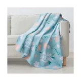 Infinity Home Spring Printed Fleece Throw 50-in x 60-in @ $5.93