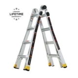 Gorilla Ladders 18 Ft. Reach MPX Aluminum Multi-Position Ladder, 300 lbs. Load Capacity Type IA Duty Rating @ $99.00