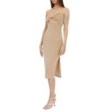 4th & Reckless Womens Kastia Cold Shoulder Halter Midi Dress @ $19.97