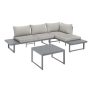 3-Piece Hampton Bay Aluminum Outdoor Modular Sectional with Stone Gray Cushions @ $387.00