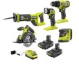 RYOBI ONE+ 5-Tool Combo Kit @ $149
