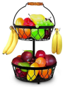 Bliss & Gift 2-tier fruit basket @ $9.95