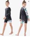 Xniron girls’ rashguard set @ $9.43