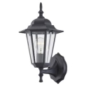 Hukoro 14.38 inch 1-Light Matte Black Hardwired Outdoor Wall Lantern Sconce @ $28.22