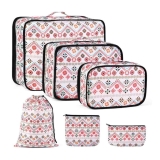6 Set Packing Cubes, Suitcase Organizer Bags for Travel Essentials @ $11