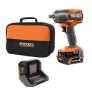 RIDGID 18V Brushless Cordless 1/2 in. Impact Wrench Kit with 4.0 Ah Battery and Charger @ $149.00