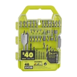 Ryobi Drill and Impact Drive Kit (40-Piece) @ $9.97