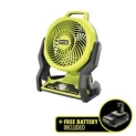 RYOBI ONE+ 18V Cordless Hybrid 7-1/2 in Fan @ $59.00