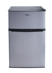 Galanz 3.1 Cu ft Two Door Mini Fridge with Freezer Estar (Stainless) @ $157.00