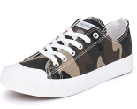 JENN ARDOR Women’s Canvas Shoes Casual Sneakers Low Top Lace Up Fashion Comfortable Walking Flats