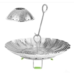 STAINLESS STEEL STEAMER BASKET @ For